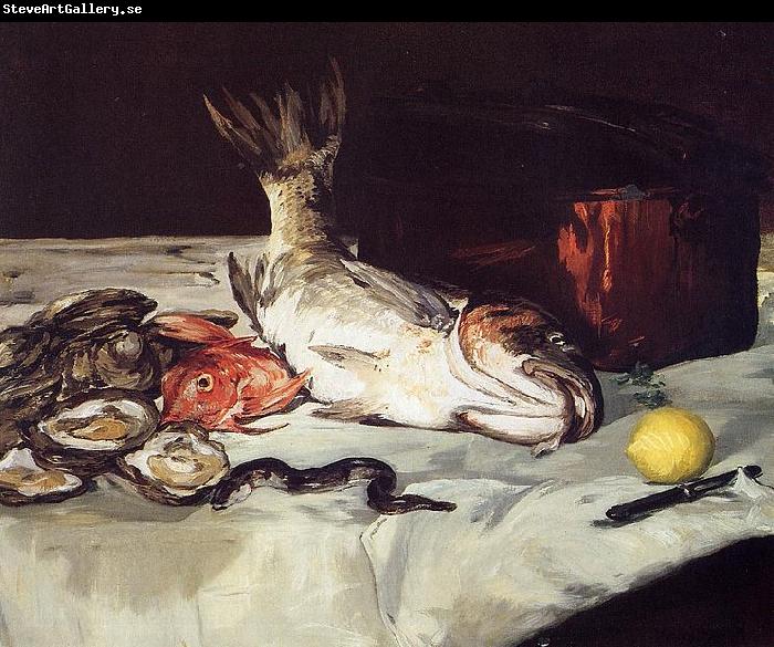 Edouard Manet Still Life with Fish